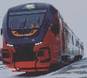 Пригородный поезд отменили на юге Сахалина