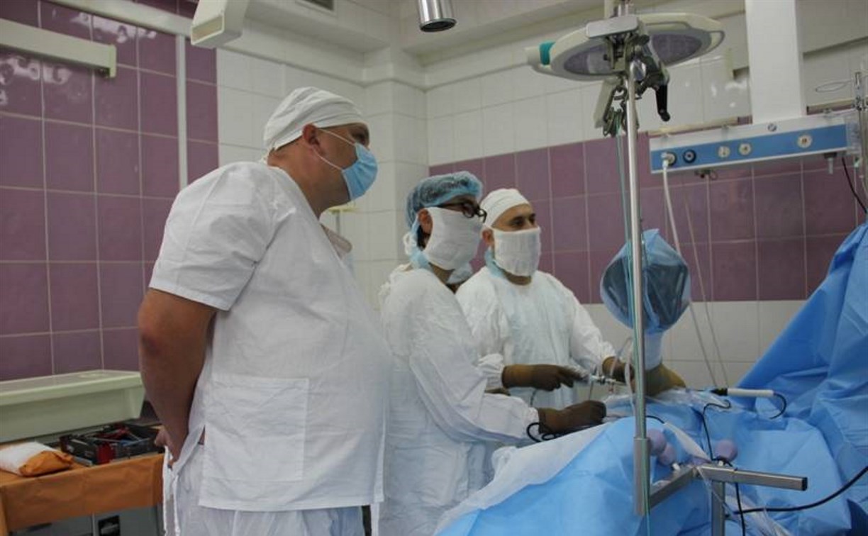 Высокотехнологичные операции на плечевом суставе будут делать в горбольнице Южно-Сахалинска