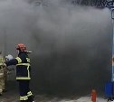 Пожар на автомойке "Абама" потушили в Аниве