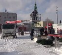 На новой набережной Рогатки в Южно-Сахалинске 19 декабря засияет новогодняя ёлка