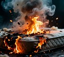 Матрас горел в квартире пятиэтажки в Долинске