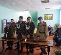 В санатории «Чайка» выступили юные сахалинские десантники