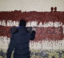 Фасады домов в Южно-Сахалинске стали местом борьбы с наркотиками
