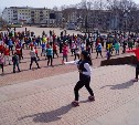 День здоровья собрал на главной площади города Корсакова около двухсот человек