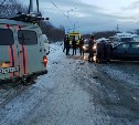 Два человека пострадали в ДТП на окраине Южно-Сахалинска