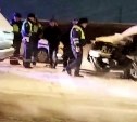 Массовое ДТП произошло в Южно-Сахалинске во время метели
