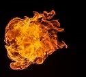 Крыша бани в воскресенье загорелась в Шахтерске 