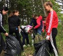 Школьники навели чистоту на берегу Большого Чибисанского озера