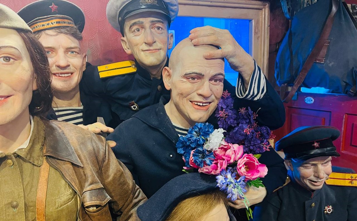 "Поезд Победы" прибыл в Тымовское