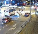 На перекрёстке Ленина - Сахалинской в Южно-Сахалинске появится вызывная фаза для пешеходов