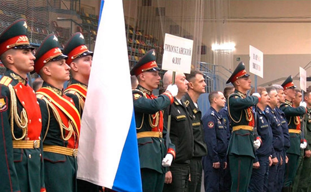 Сахалинские офицеры участвуют в «Командирских стартах»