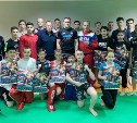 Чемпион Европы по кикбоксингу провел мастер-класс для сахалинских спортсменов 