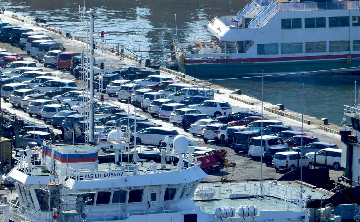 Ввоз автомобилей из Японии на Сахалин увеличился