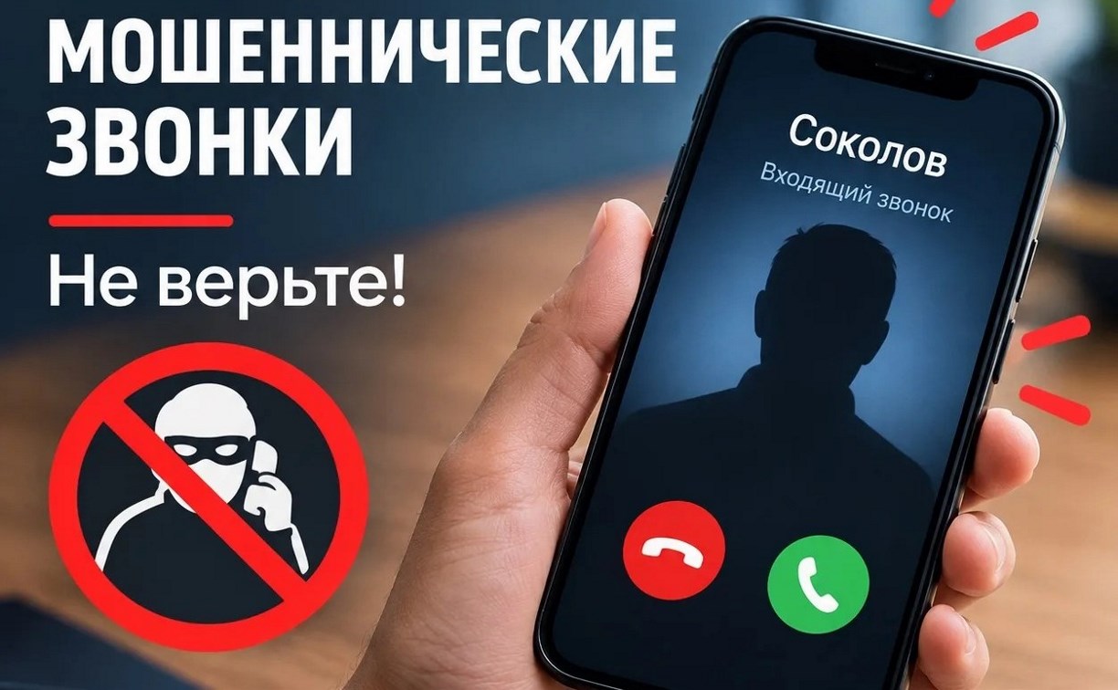 Не верьте Соколову: в Аниве неизвестный обзванивает людей и приглашает в мэрию за медалью