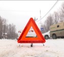 Инкассаторская машина стала участником аварии в Южно-Сахалинске