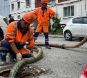Шину и сковороду пытались смыть в канализацию жители Южно-Сахалинска