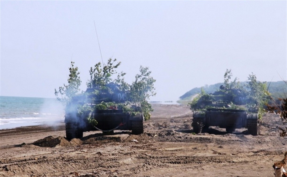 Учения военных по противодесантной обороне завершились на Курилах