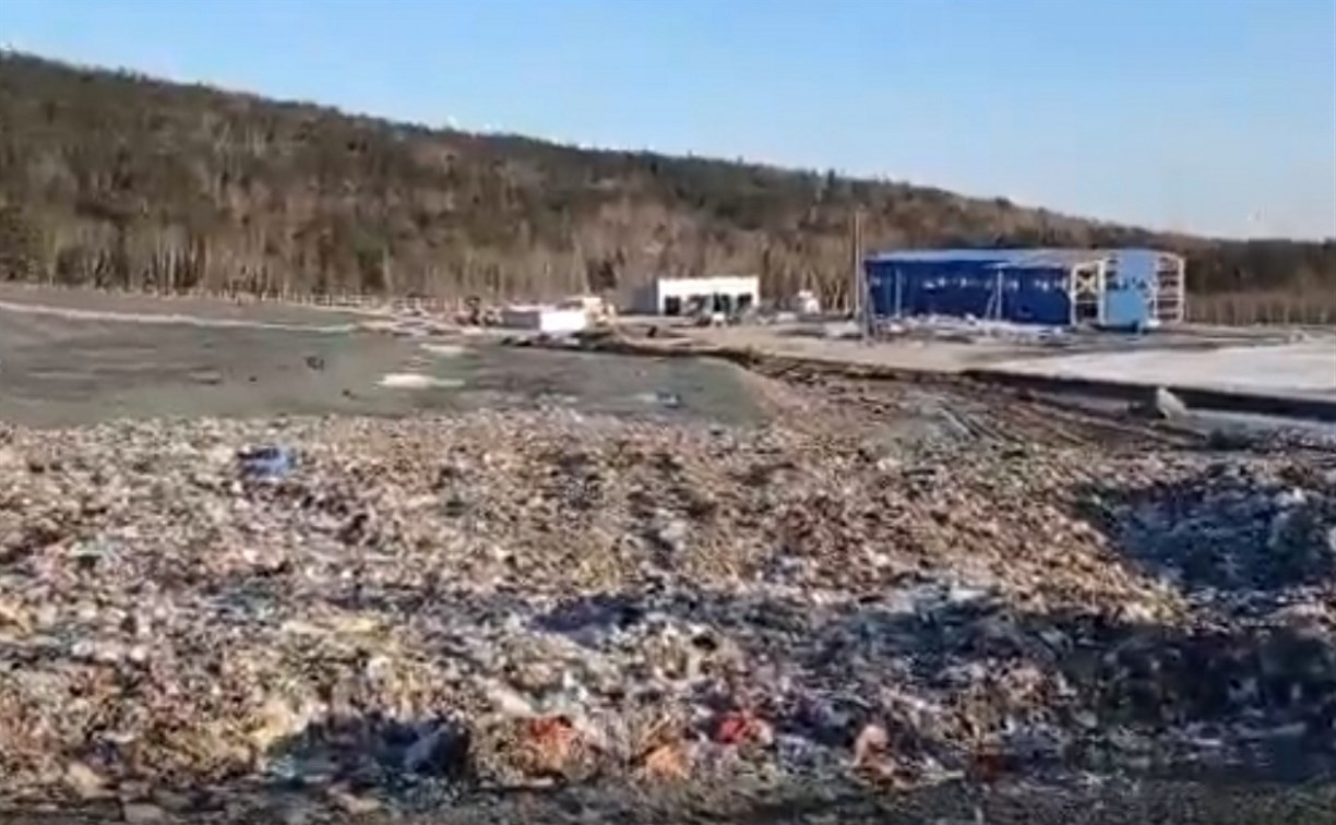 Ограждение на мусорном полигоне "Известковый" обещают восстановить к 9 мая