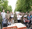 Мэр Поронайского района лично доставил бойцам СВО дроны, мотоцикл и посылки из дома