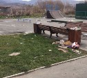 Дохлые куры, бутылки и хлам: единственную детскую площадку в Новой Деревне превратили в свалку