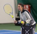 Известная теннисистка Анастасия Мыскина проводит мастер-классы в Южно-Сахалинске