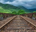 Новые мосты строят на железной дороге на Сахалине