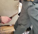 Три матраса и бутылки водки: следователи опубликовали фото с места убийства в Поронайске
