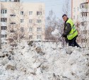 Управляющим компаниям Южно-Сахалинска дали неделю на ворошение снега у домов