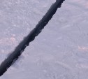 "Лёд рвёт": сахалинские рыбаки сообщают о трещинах в припае на двух участках