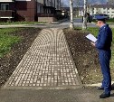 После обращения в прокуратуру в Смирных обустроили безопасный тротуар