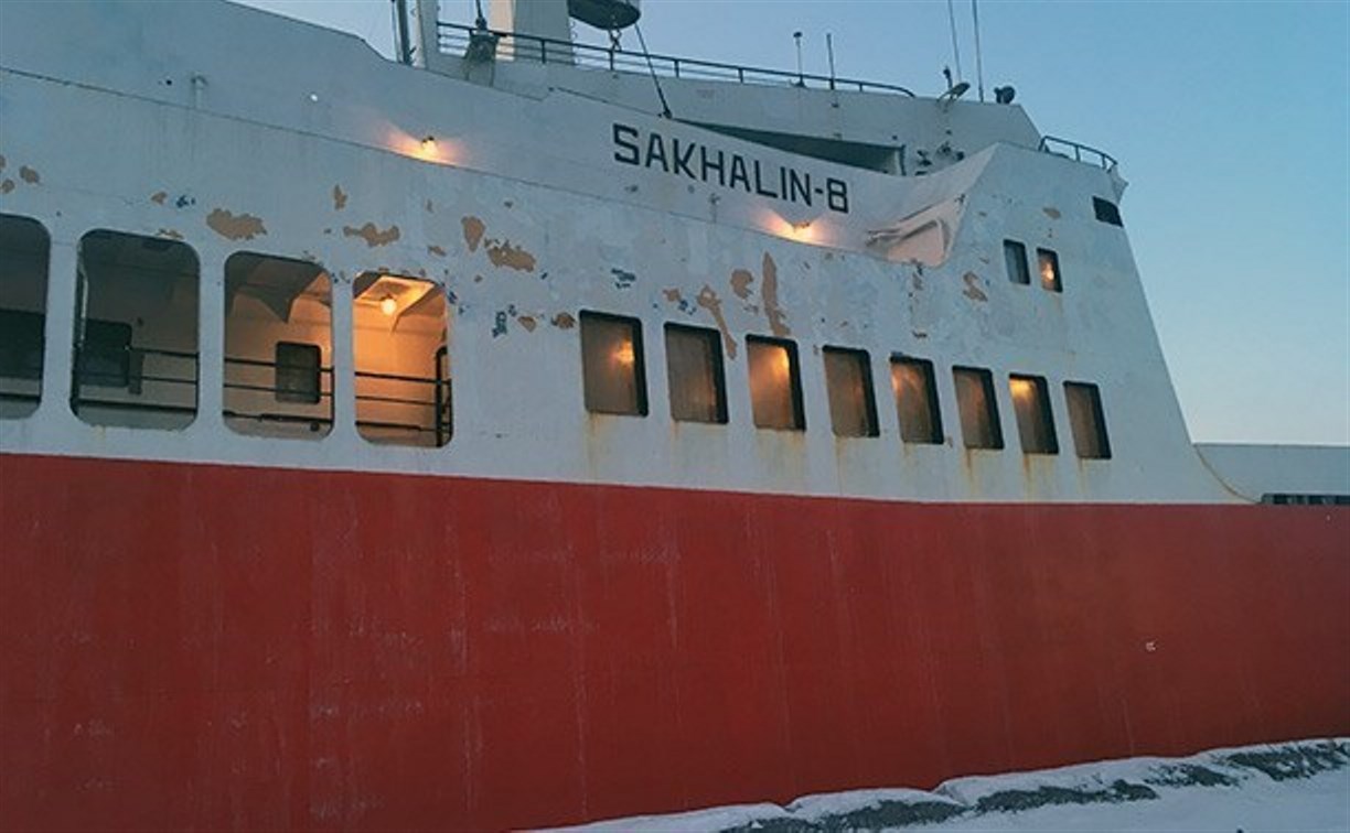 Паромная переправа Сахалин - материк откроется не раньше 30 декабря