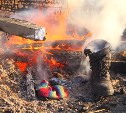 В Южно-Сахалинске бездомный уснул у костра и наполовину обгорел