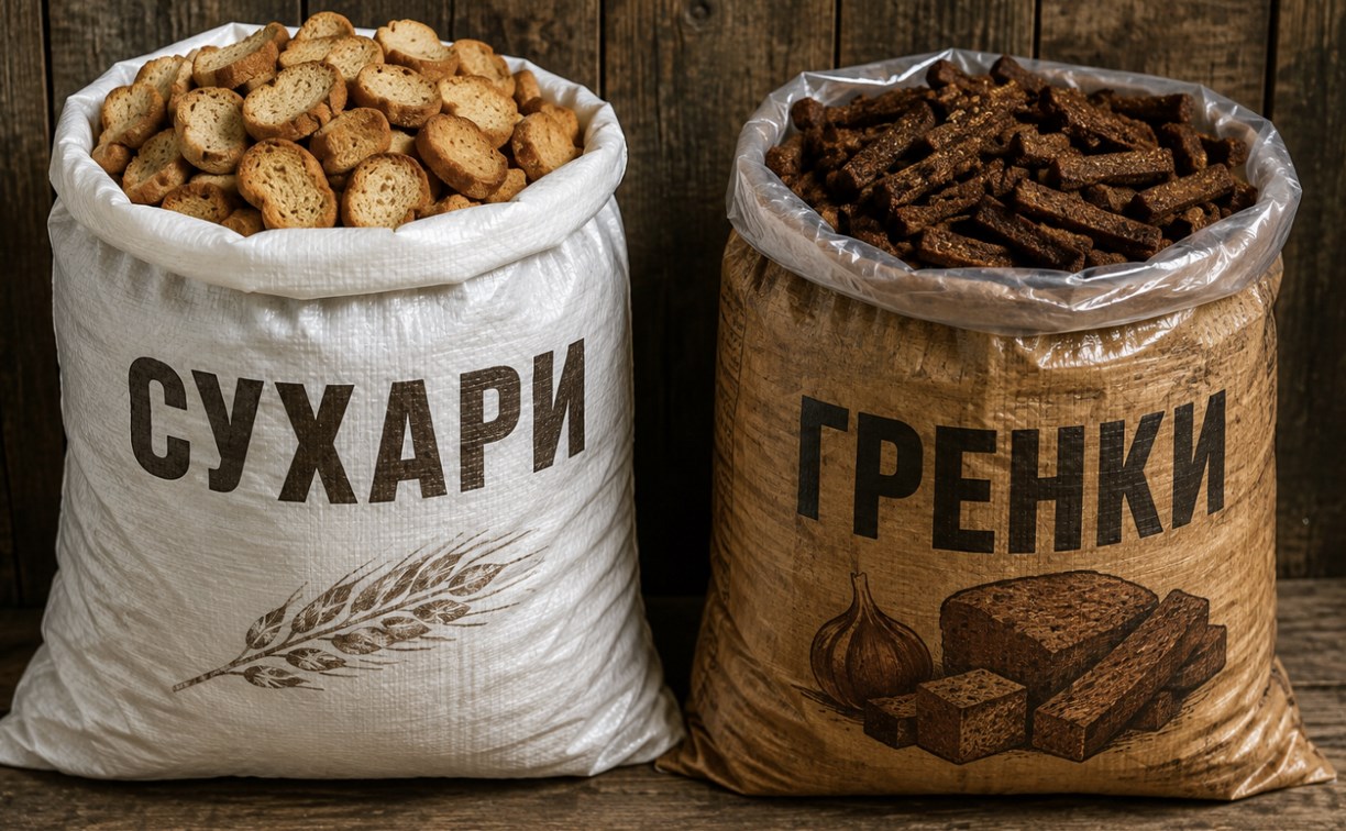 Россия резко нарастила экспорт сухарей и гренок