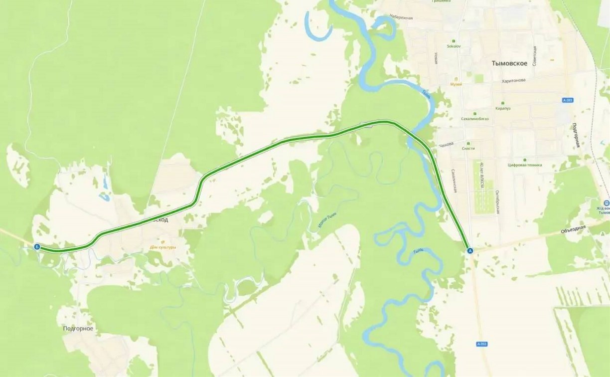 Ремонт участка автодороги от Тымовского до села Восход начнётся в этом году
