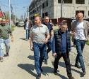 Сергей Надсадин проинспектировал жилой район строительства школы №4