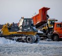 Снежный полигон закрывают в Южно-Сахалинске