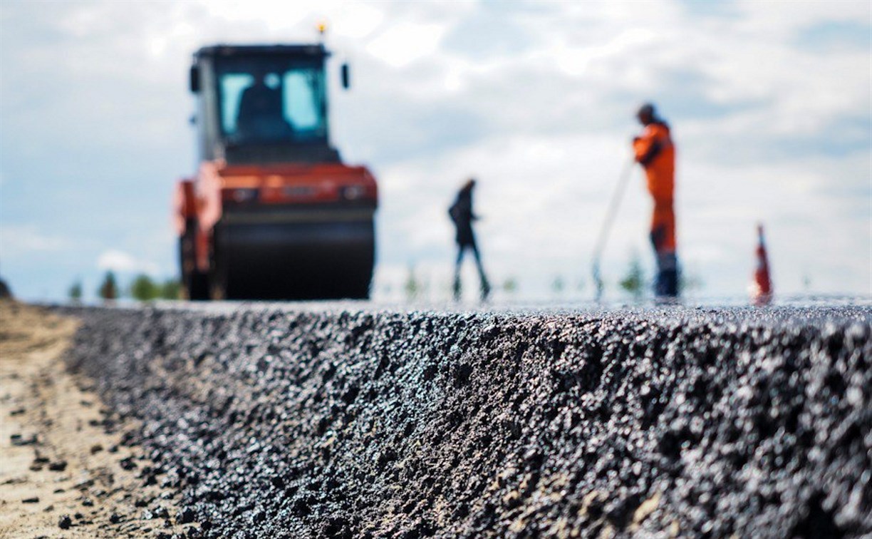 В Южно-Сахалинске закончили ремонт дороги, по которой ежедневно проезжает по 12 тысяч автомобилей