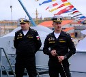 Курильские острова встретили боевые корабли ТОФ