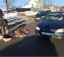 Женщина-водитель сбила женщину-пешехода в Южно-Сахалинске