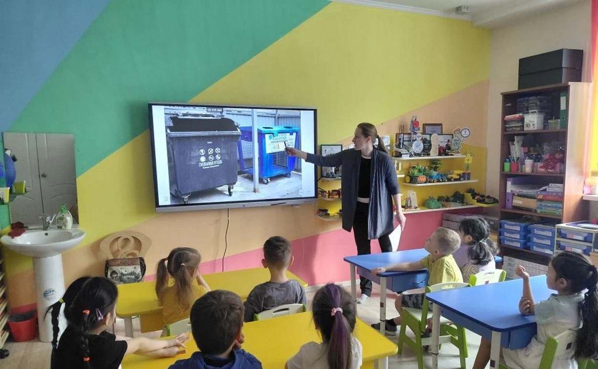 В Южно-Сахалинске дошкольников учат сортировать отходы через мультфильмы и мастер-классы