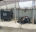 Поджигателей контейнеров в Южно-Сахалинске будет искать полиция