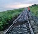 Движение поездов на участке Томари-Холмск полностью восстановлено