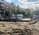 Большую детскую площадку возведут в Долинске до конца года