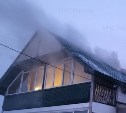 Частный дом на 100 "квадратах" горел в Корсаковском районе