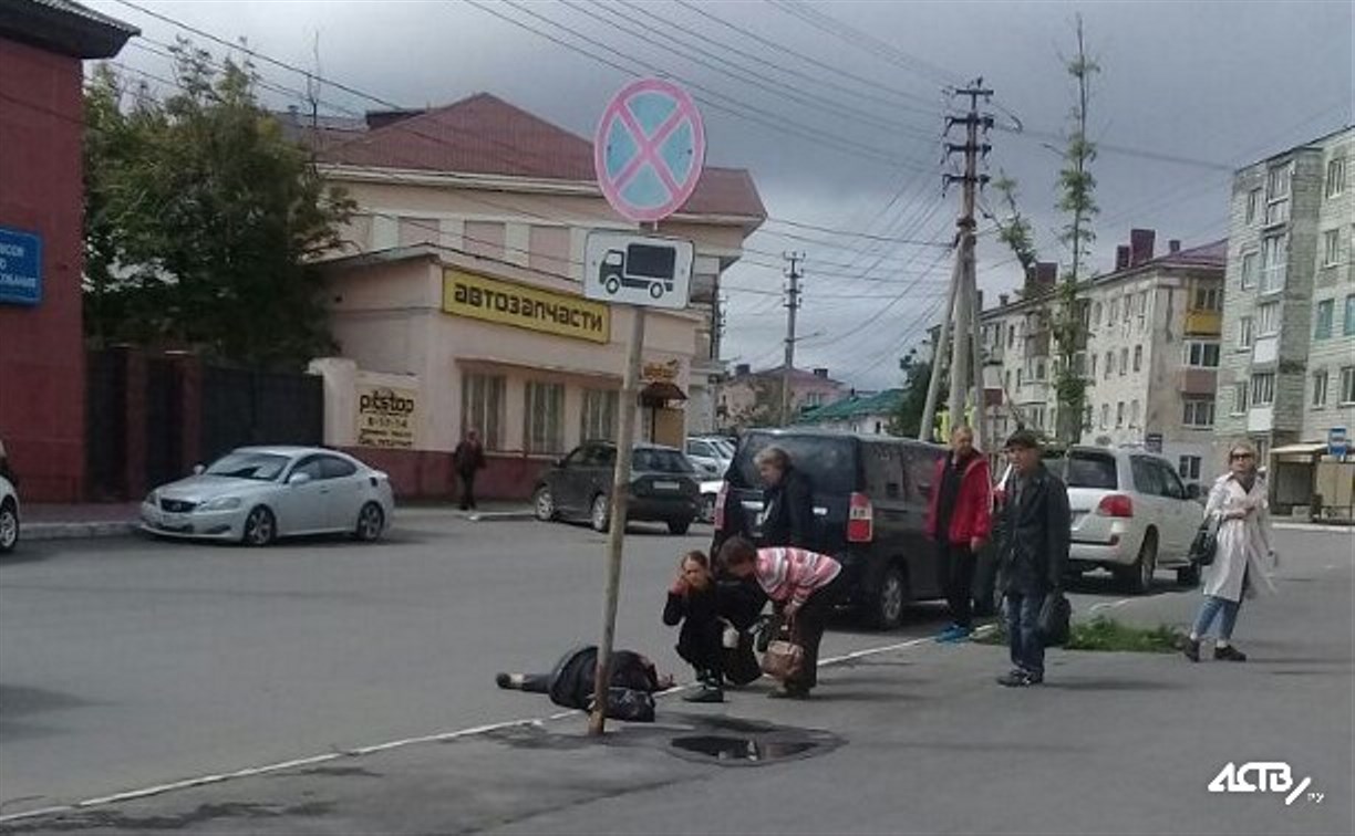 За наезд на женщину на тротуаре холмчанин получил условный срок