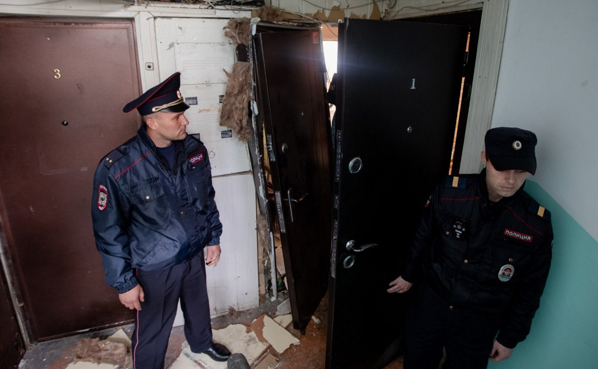 Строители не использовали газовые баллоны в доме в Южно-Сахалинске, где прогремел взрыв