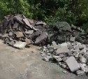 Обломки асфальта в Александровске-Сахалинском вывезли на кладбище