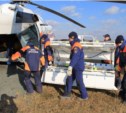 Впервые на Сахалине санитарный рейс совершается с установленным медицинским модулем