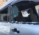 Угонщик-неудачник повредил чужой автомобиль в Южно-Сахалинске