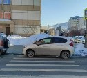 "Мне надо": автохам припарковался на "зебре" в Южно-Сахалинске